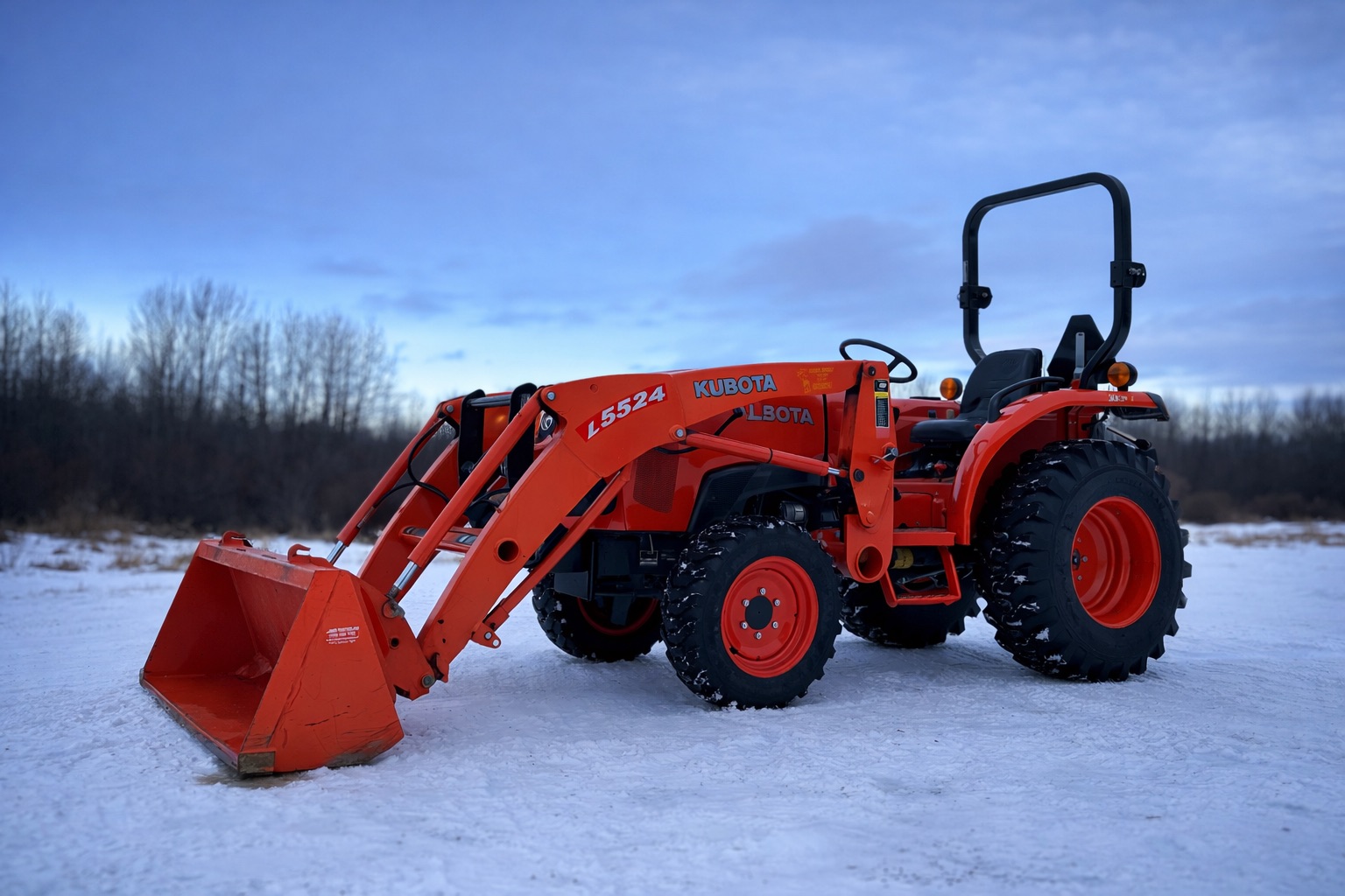 2017 Kubota L3301 tractor for sale photo 4