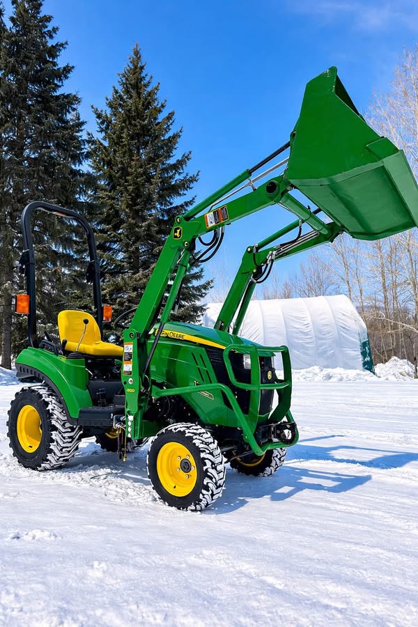 Pre-owned John Deere 1023E tractor for sale